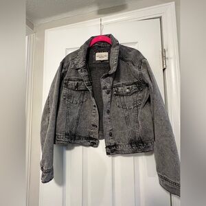 Ashley Vintage Charm  black jean jacket